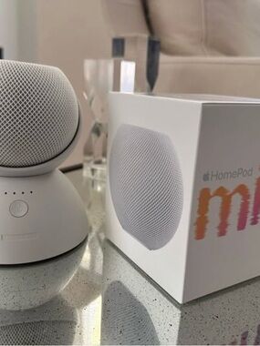 Apple HomePod mini + Chargeable Portable Base